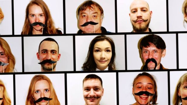 Сотрудники ОТР поддержали флешмоб "Сами с усами"
