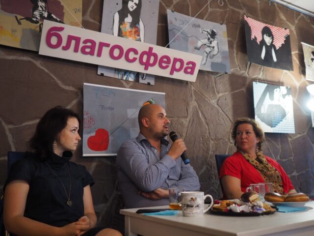 Эксперты паблик тока: Екатерина Лебедева, Евгений Горькаев, Катя Пал