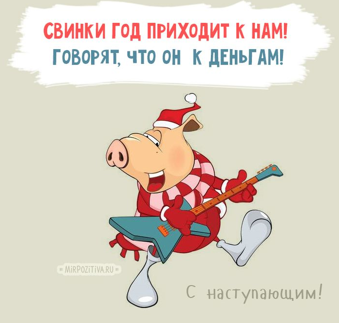 Поздравить С Новым Годом Свиньи Смс