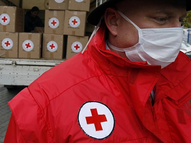 Красный крест гуманитар помощь