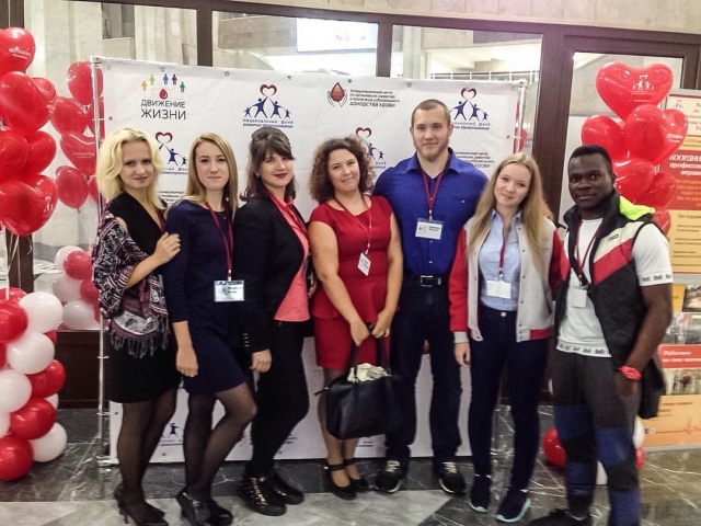 Участники форума "Движение жизни" из Российского университета дружбы народов