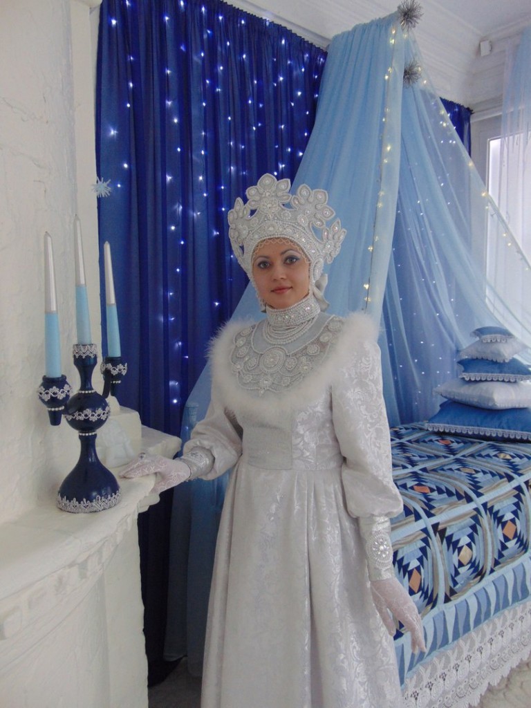 Матушка Зима в своей резиденции