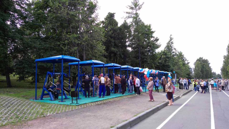 Петрозаводск тренажеры на набережной