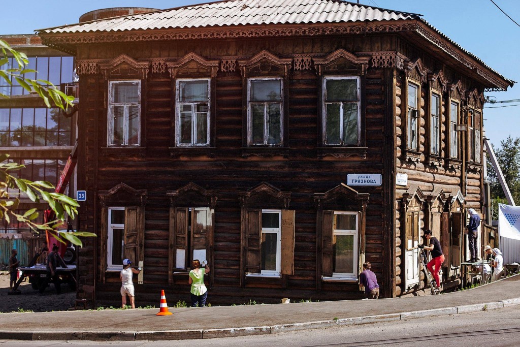 Деревянный дом