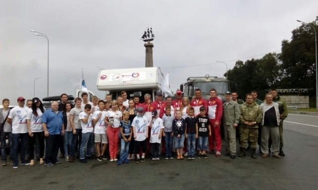 Владивосток автопробег пожары