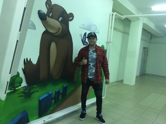 рисунки на стенах больницы Челябинск