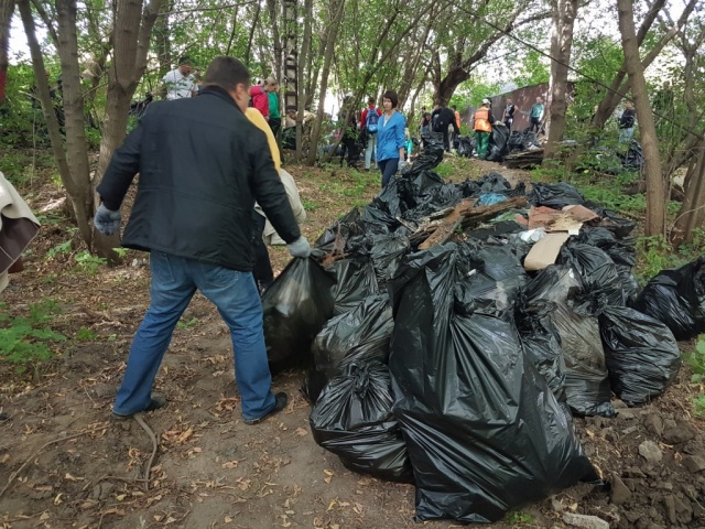 сбор мусора Нижний Новгород волонтеры экология