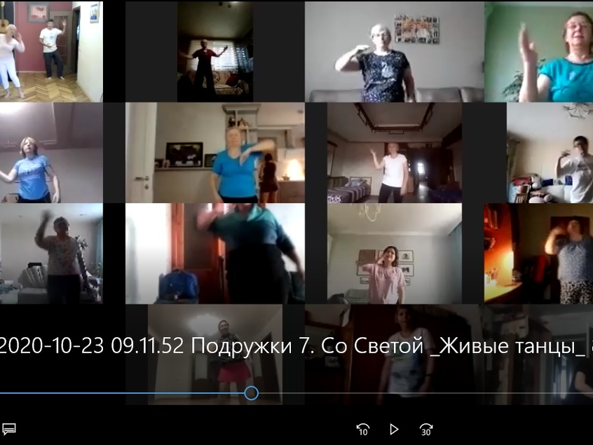 Проект живые танцы
